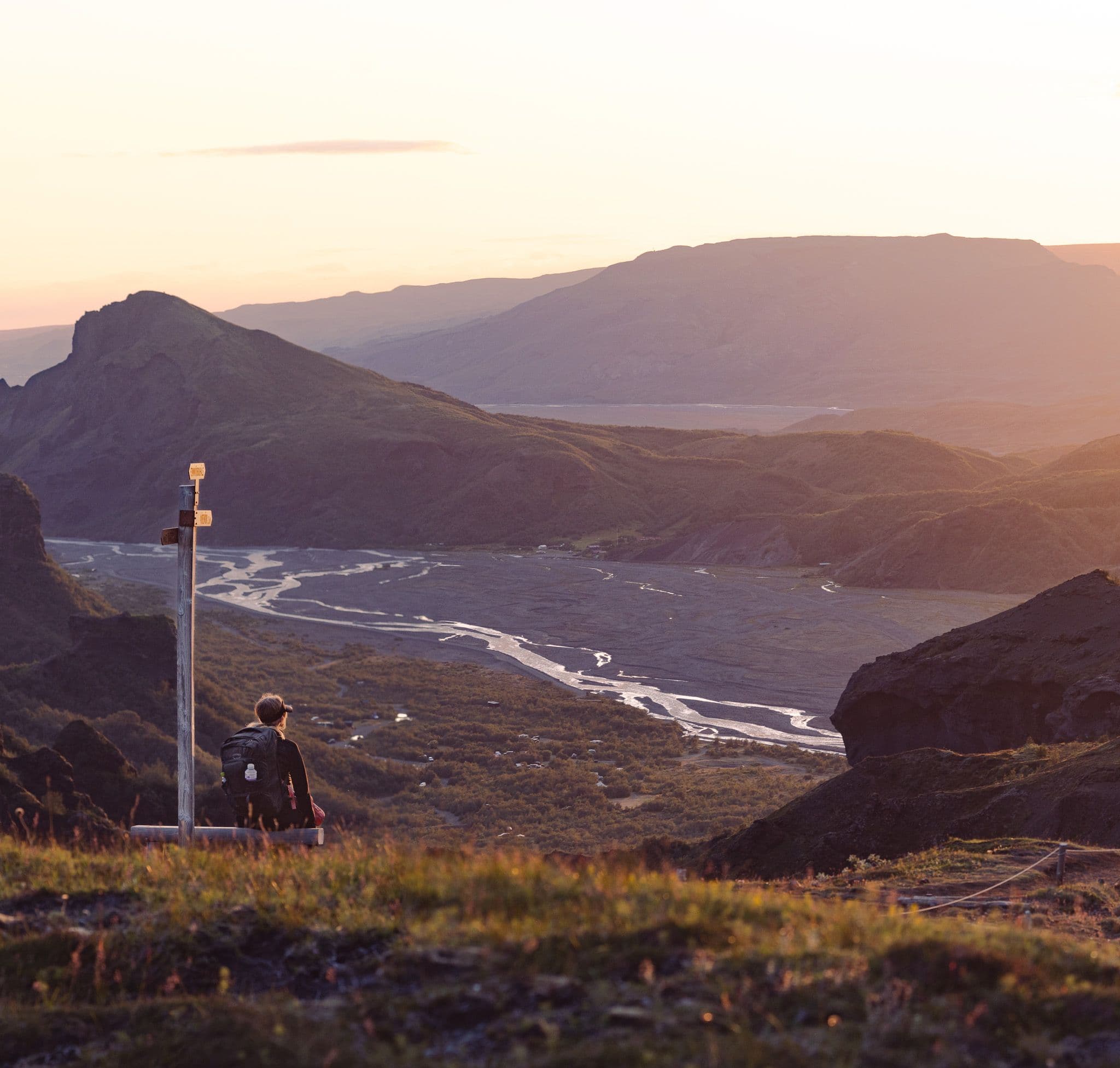 a view over thorsmark